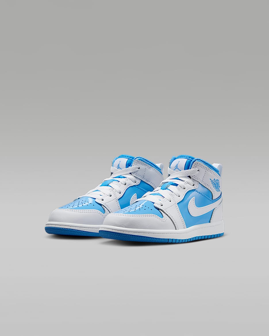 Jordan 1 Mid SE Little Kids Shoes. Nike